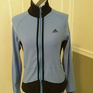 Adidas Climalite jacket reversable Blue Medium